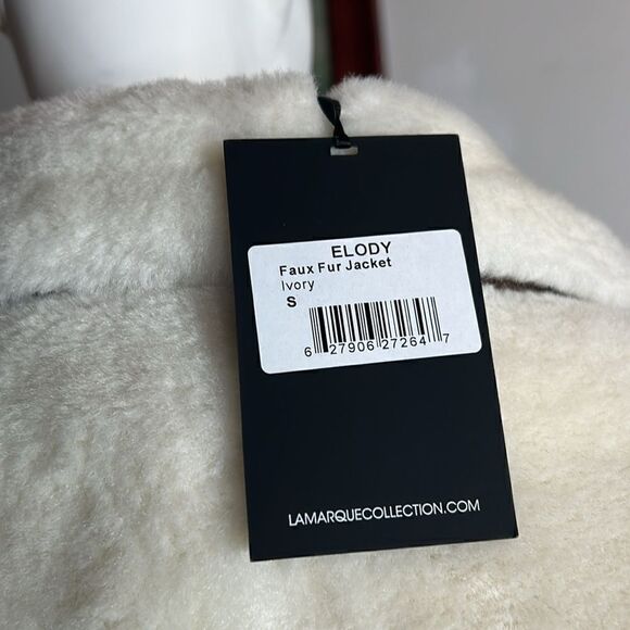 Free People x Lamarque ELODY | FAUX FUR JACKET - Picture 8 of 9